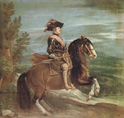 Diego Velazquez Portrait equestre de Philppe IV (df02)